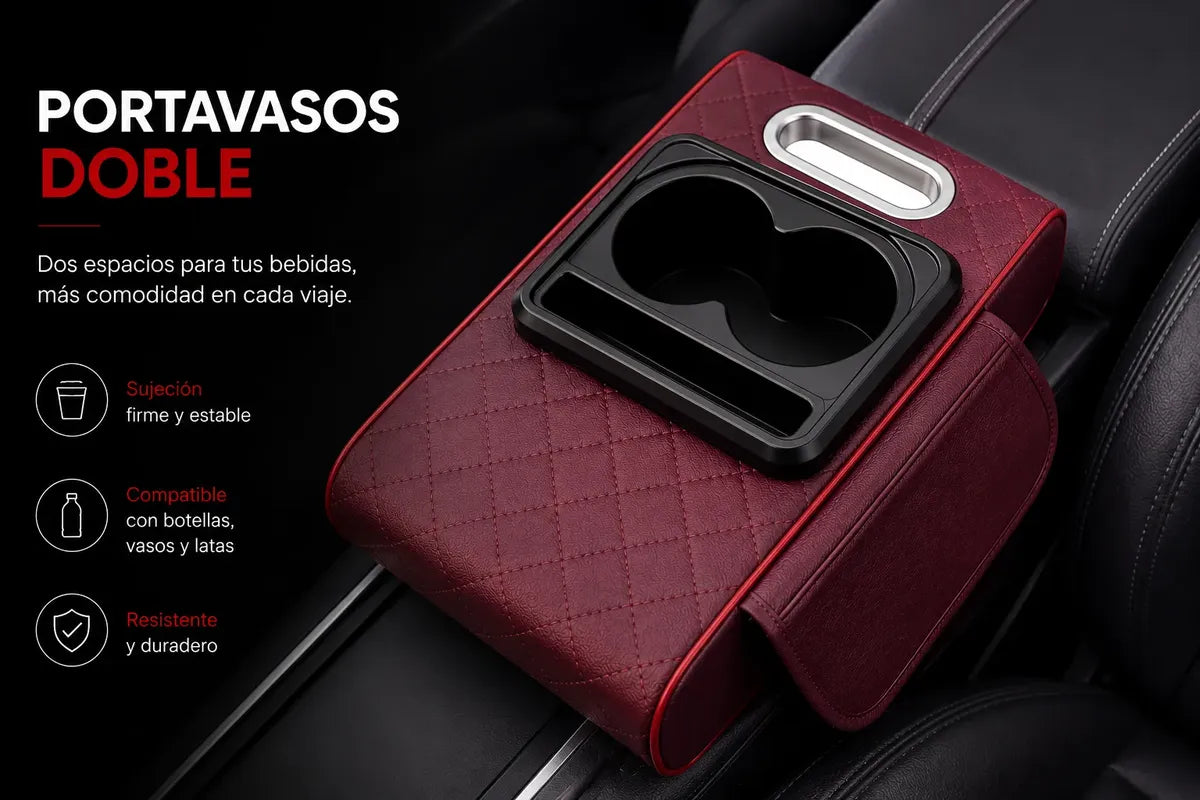Apoyabrazos Universal Auto Portavazos