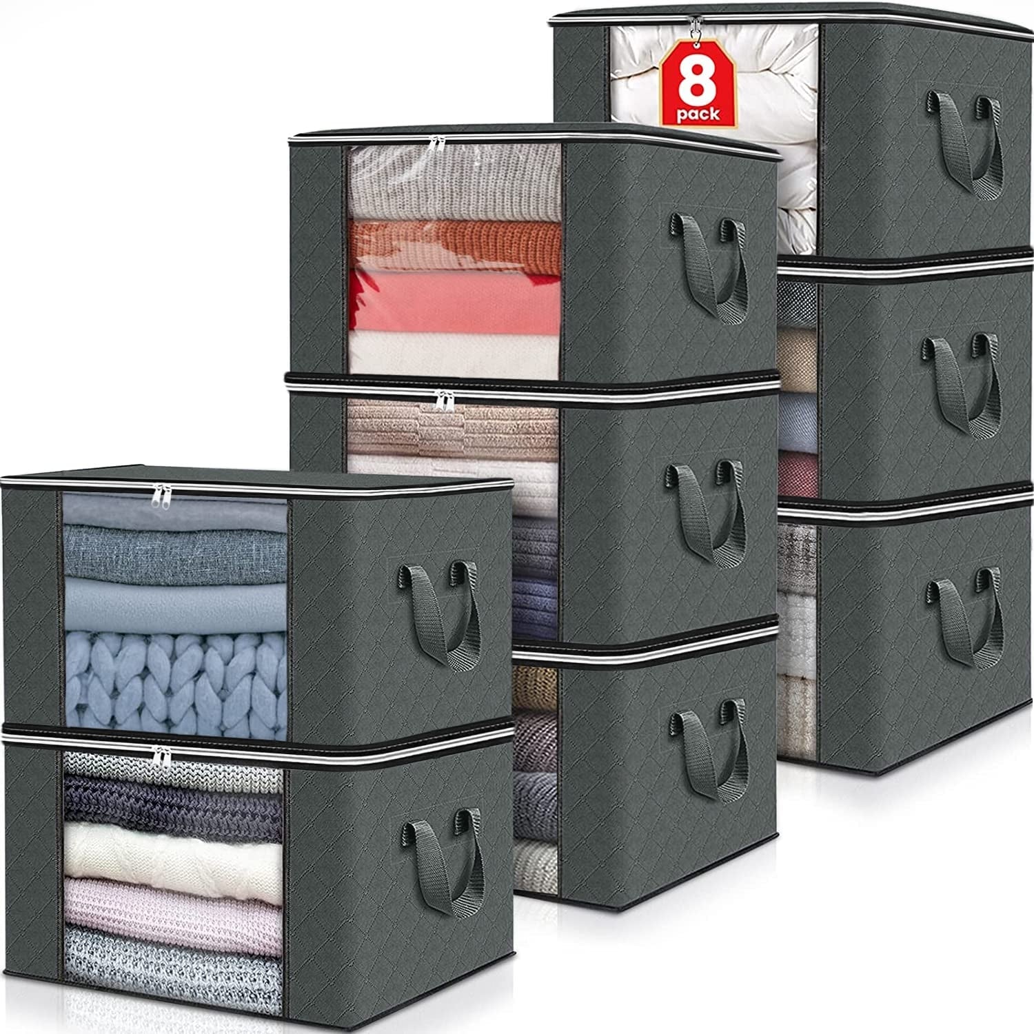 Q Organizador De Ropa X3 Unidades