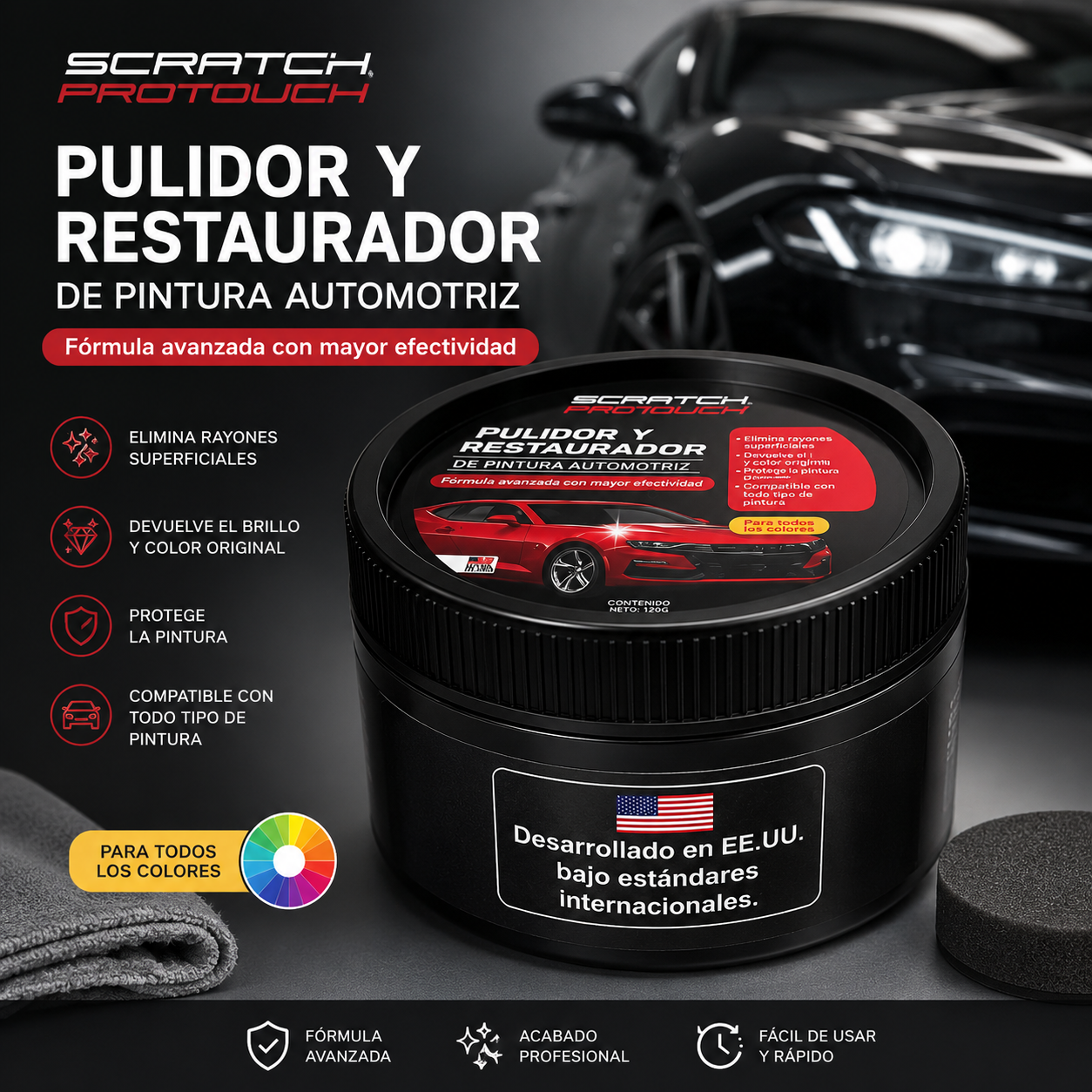 Pasta De Rayones De Auto Winner