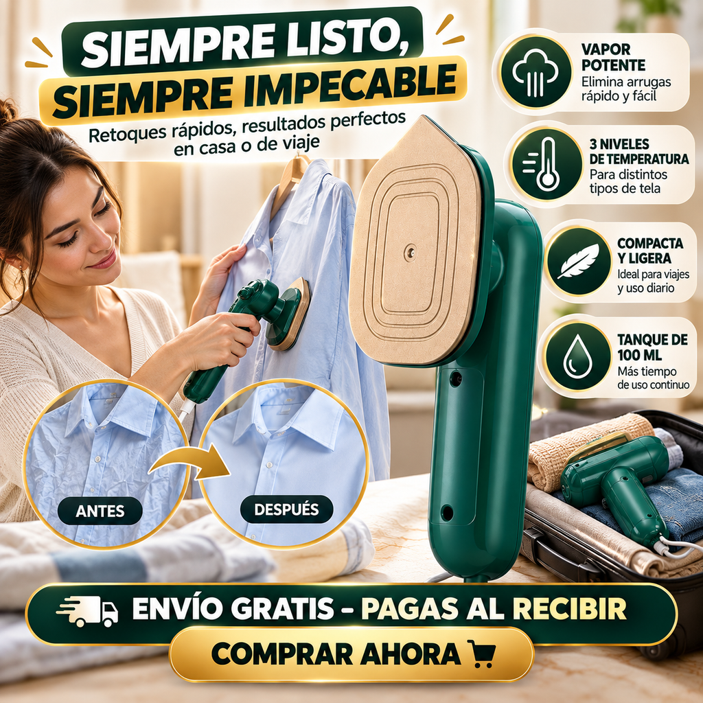 Plancha a vapor