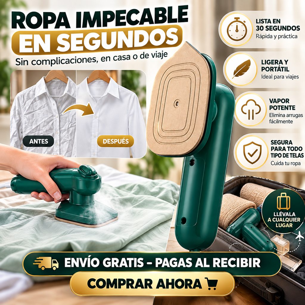 Plancha a vapor